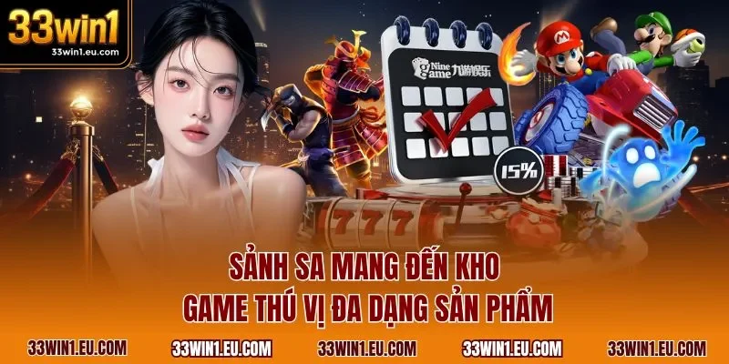 Sảnh SA mang đến kho game thú vị đa dạng sản phẩm